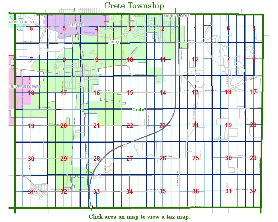 Crete Township Maps