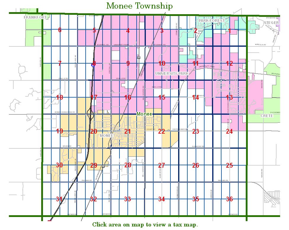 Monee Township Maps